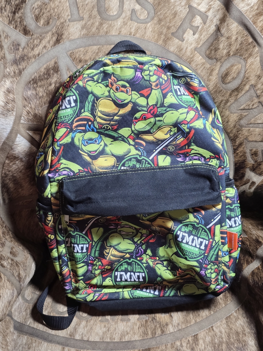 Teenage Mutant Ninja Turtles Green Print Backpack